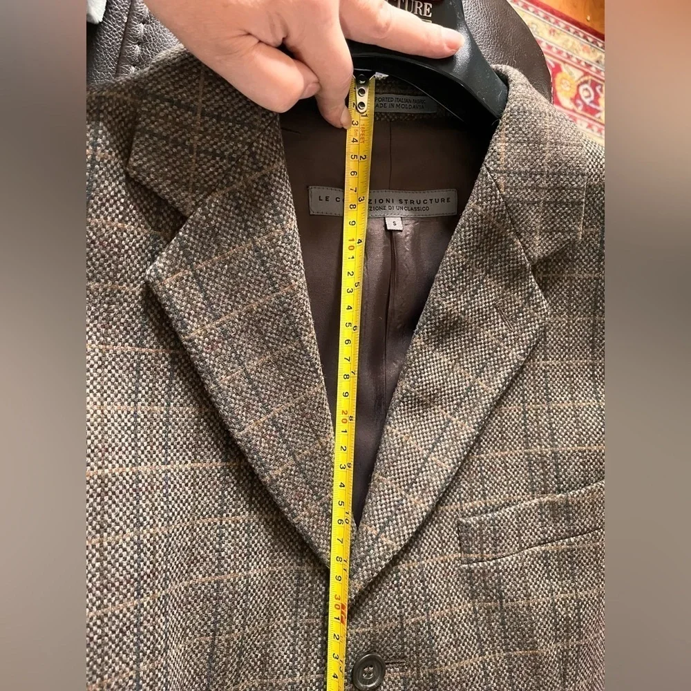 Men’s Vintage Italian Blazer By Le Collezioni Structure